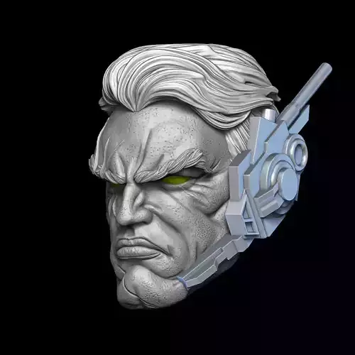 CABLE XMEN HEAD 1 12 3D print model