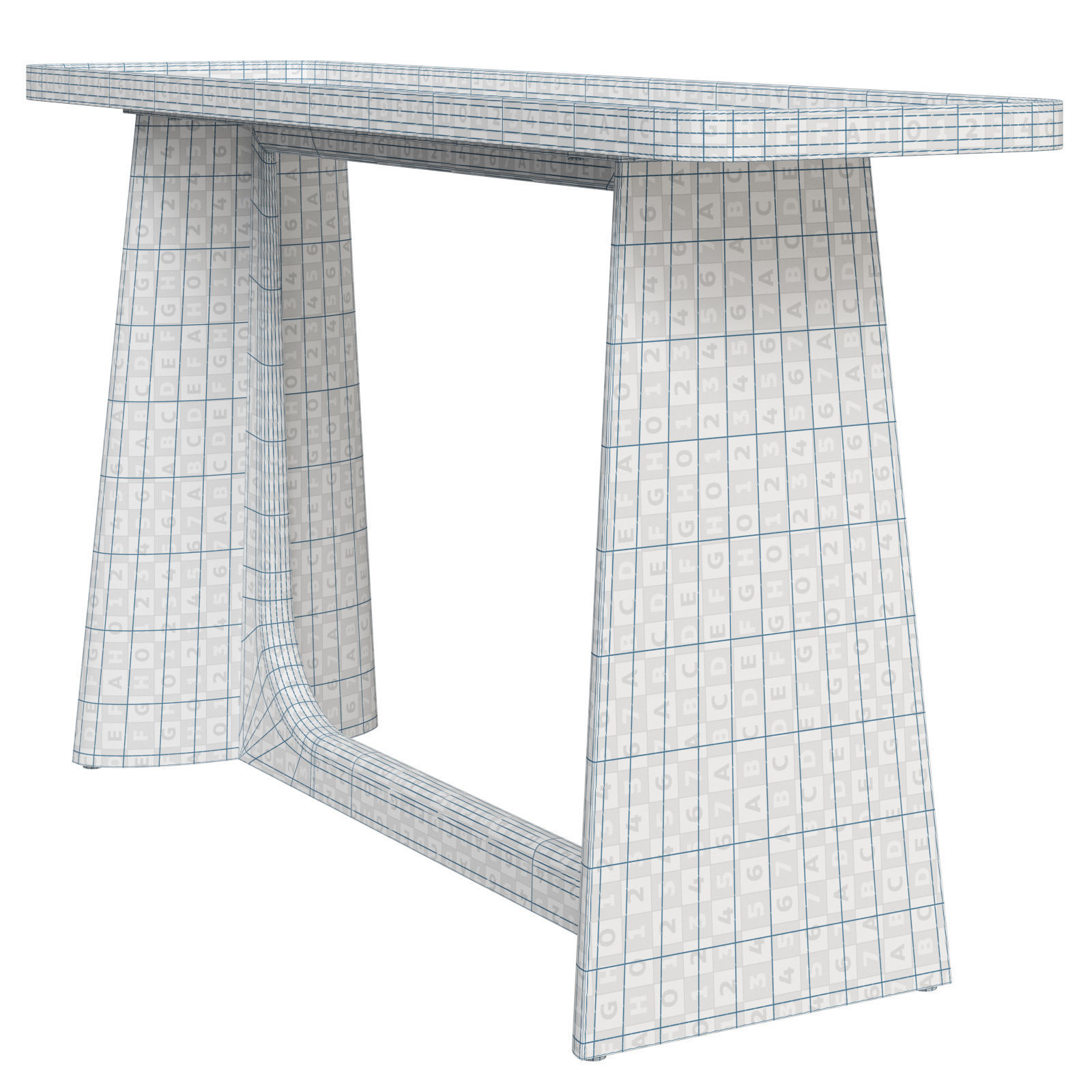 Repose console by Theodore Alexander 3D model_7