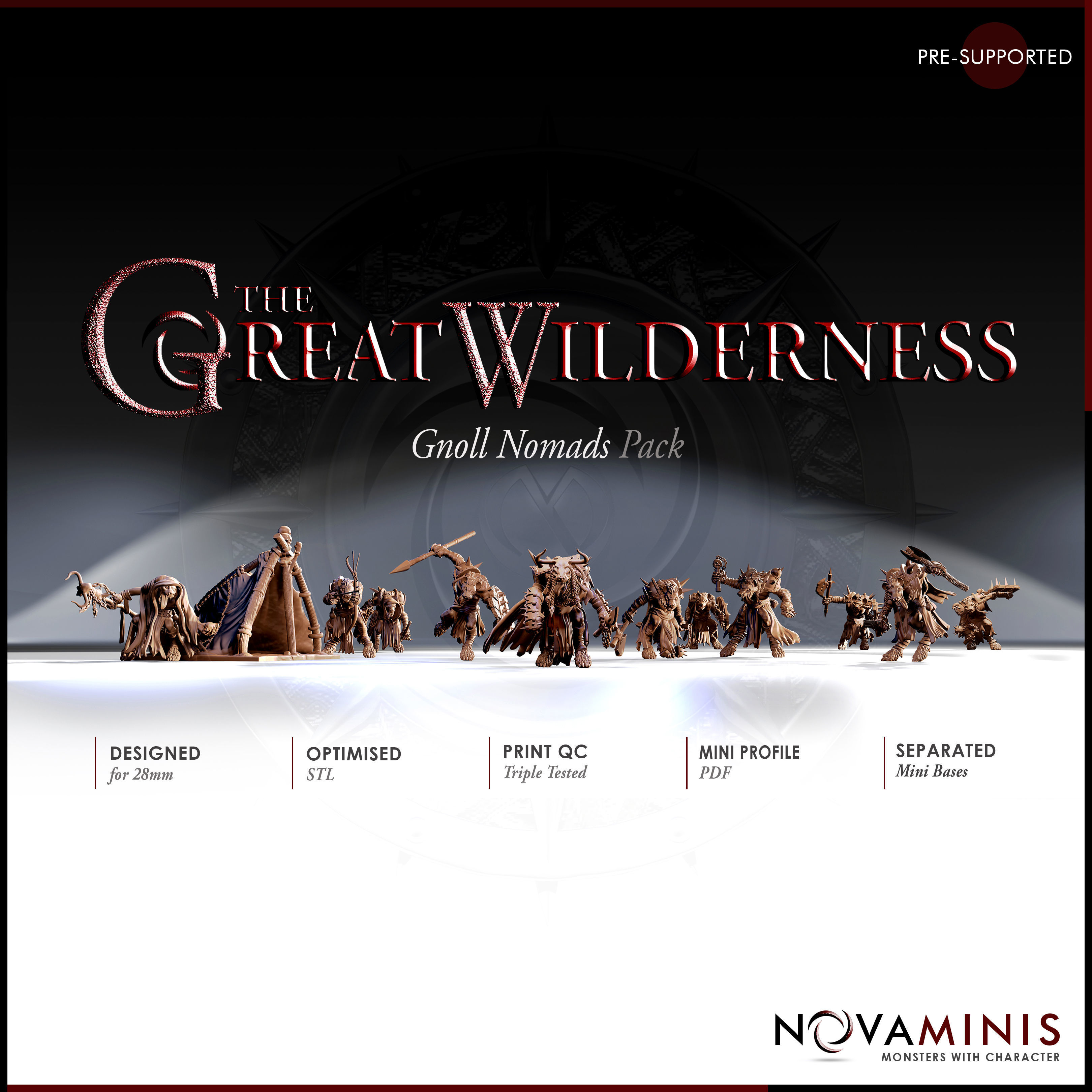 Gnoll Nomads - The Great Wilderness 3D Model Collection_17