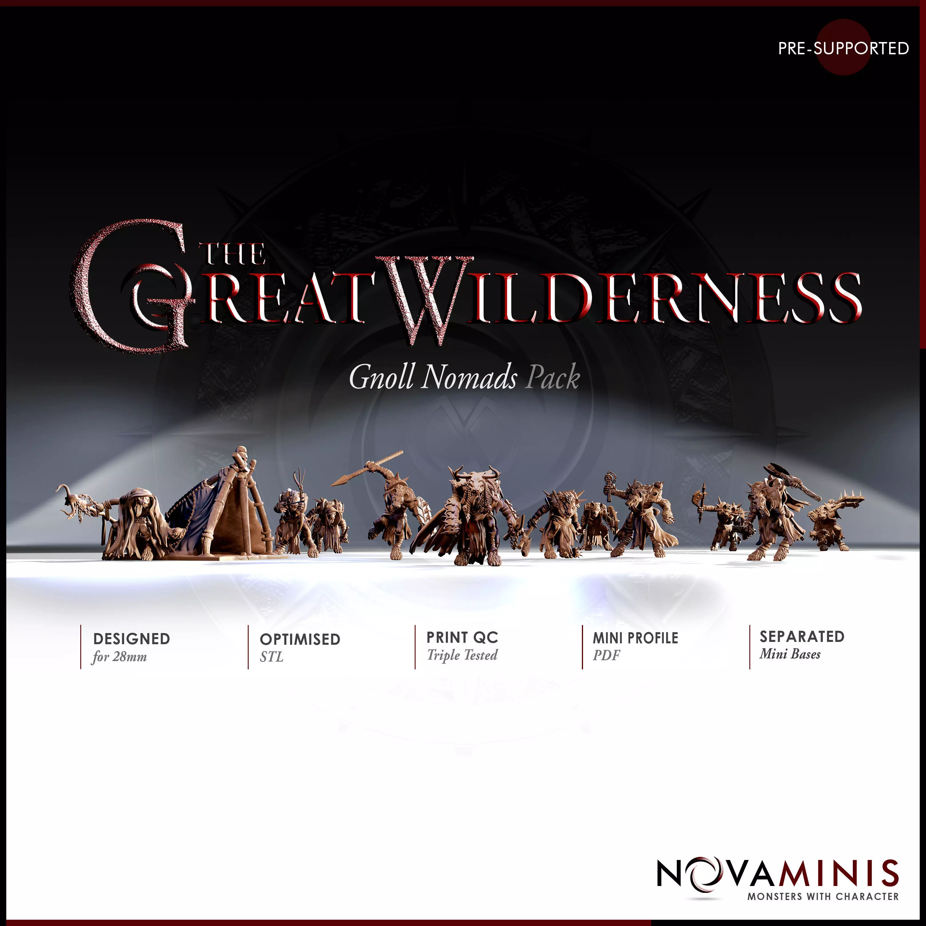 Gnoll Nomads - The Great Wilderness 3D Model Collection_0