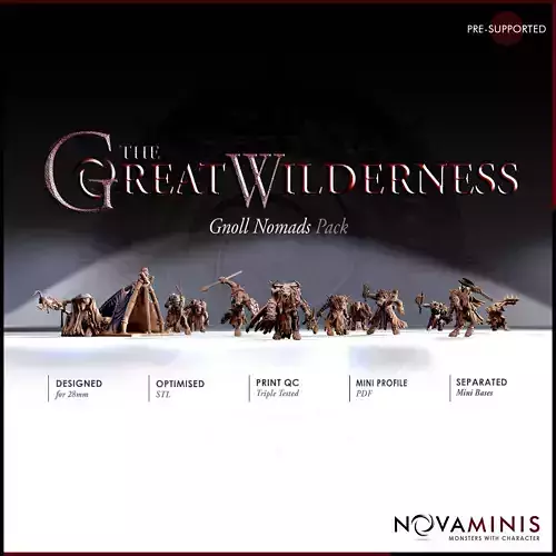 Gnoll Nomads - The Great Wilderness