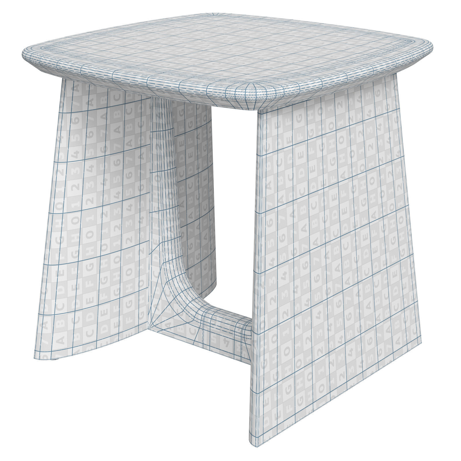 Repose Side Table by Theodore Alexander 3D model_9