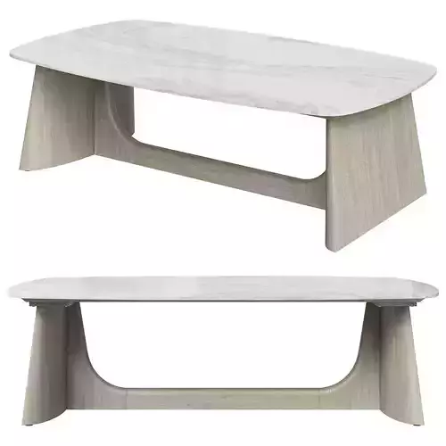 Repose coffee table by Theodore Alexander 3D model