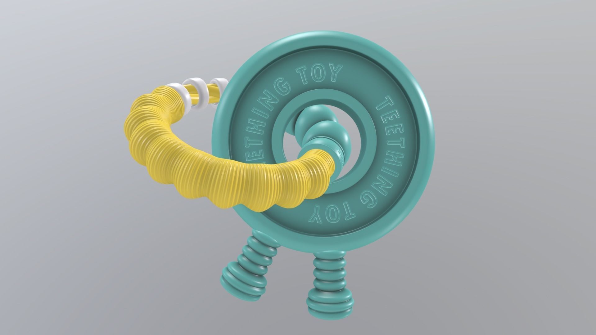 TeethingToy Low-poly 3D model_10