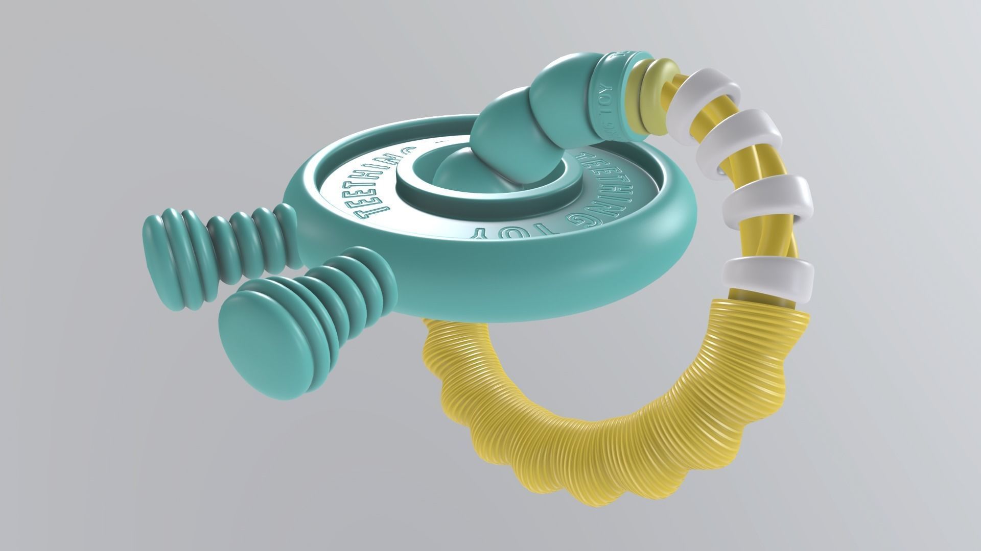 TeethingToy Low-poly 3D model_8