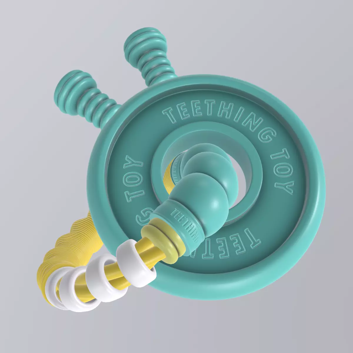 TeethingToy Low-poly 3D model_0