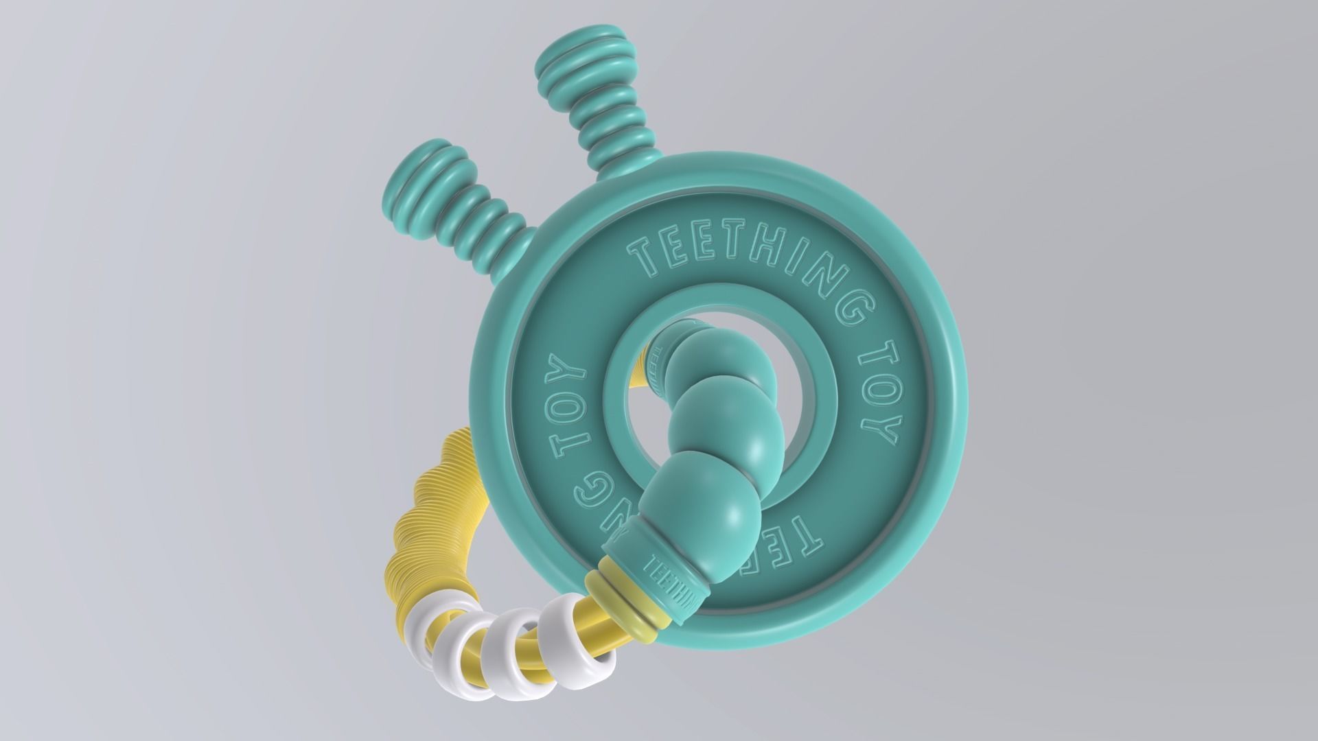 TeethingToy Low-poly 3D model_5