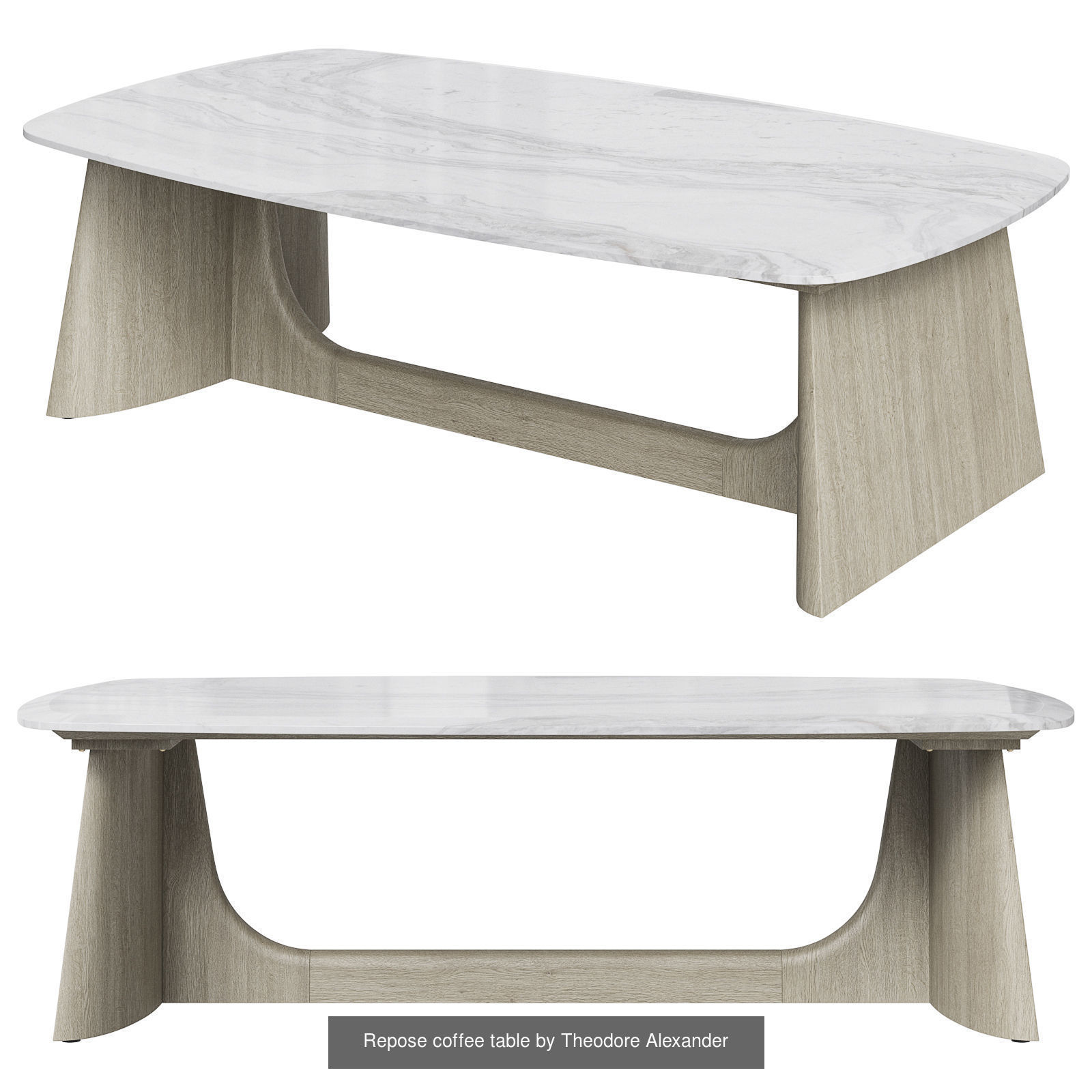 Repose tables by Theodore Alexander 3D Model Collection_4