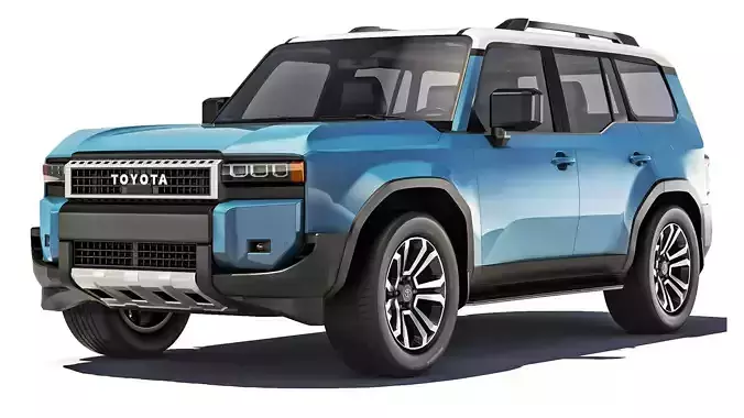 Toyota Land Cruiser 250 Prado 2024 3D model