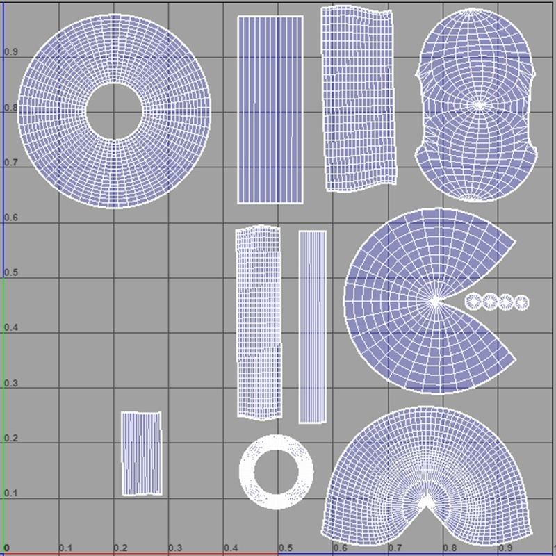 BabyRattle Low-poly 3D model_7