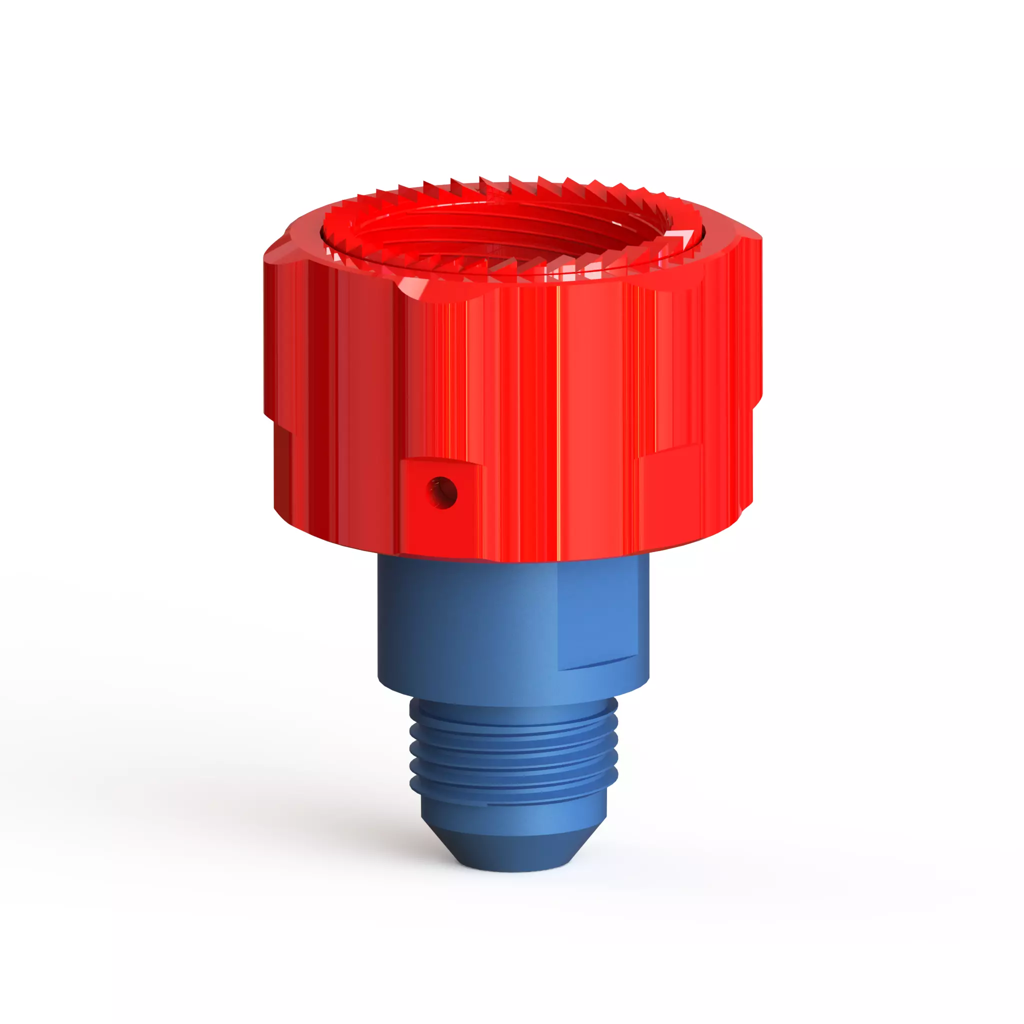 Hydraulic self sealing coupling quick disconnect  3D print model_0