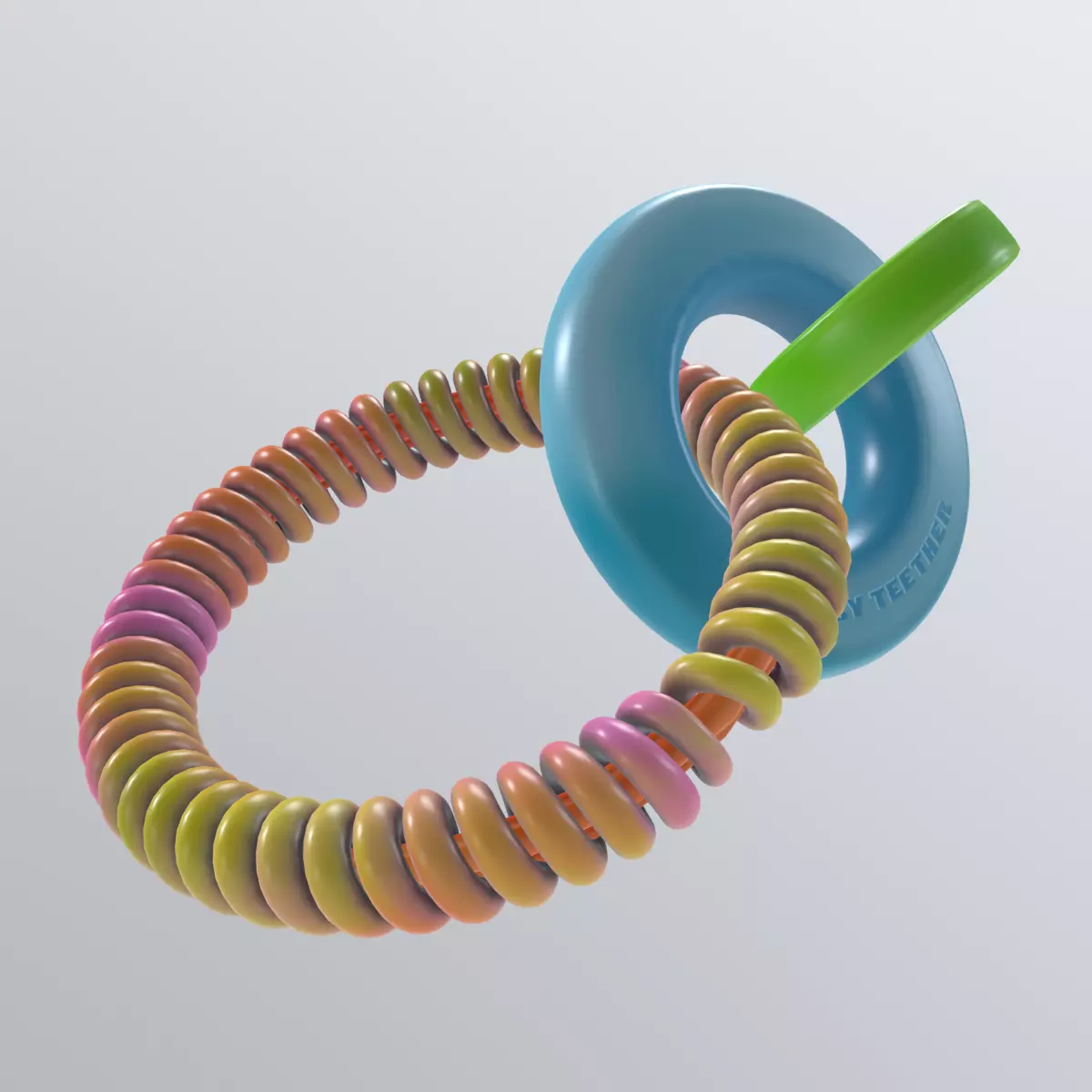 BabyTeether Low-poly 3D model_0