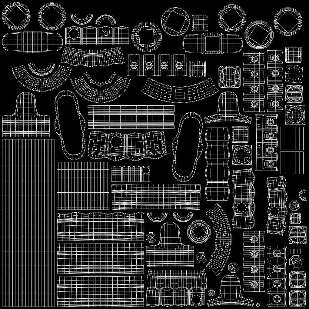 SO Agggl GFAT1E Drive Adaptor Extension Set Low-poly 3D model_25