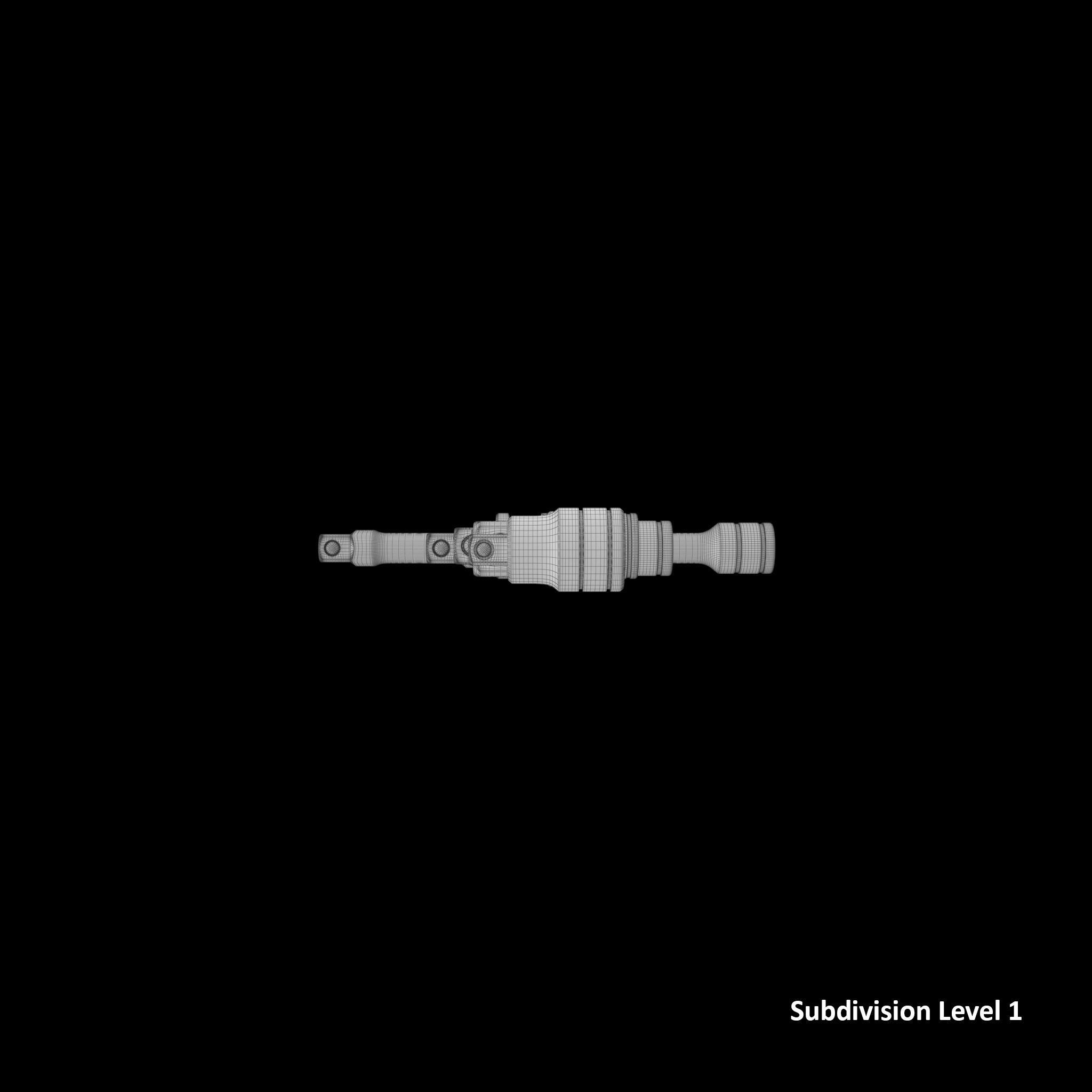 SO Agggl GFAT1E Drive Adaptor Extension Set Low-poly 3D model_15
