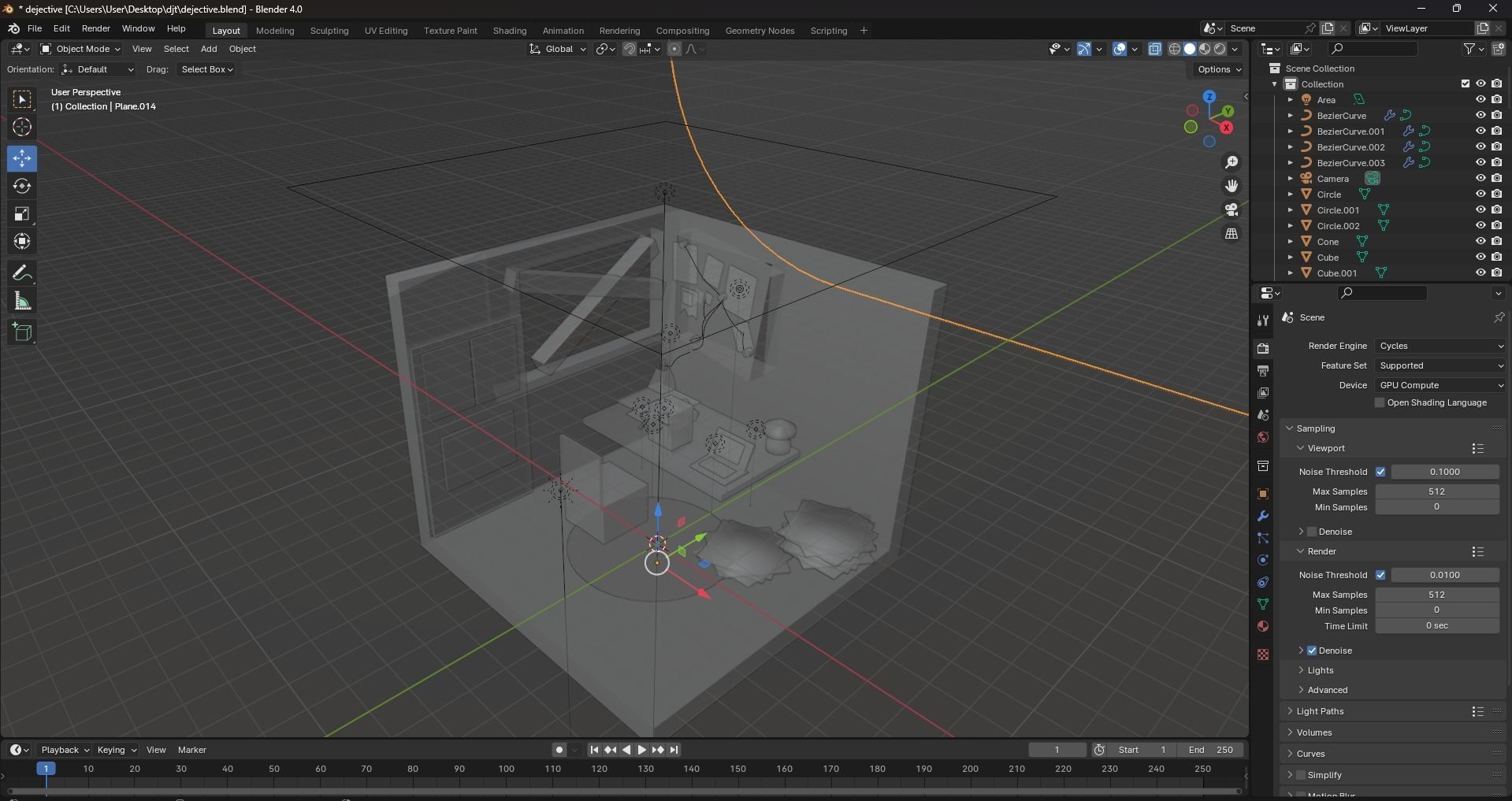 Detective room 3D model_5