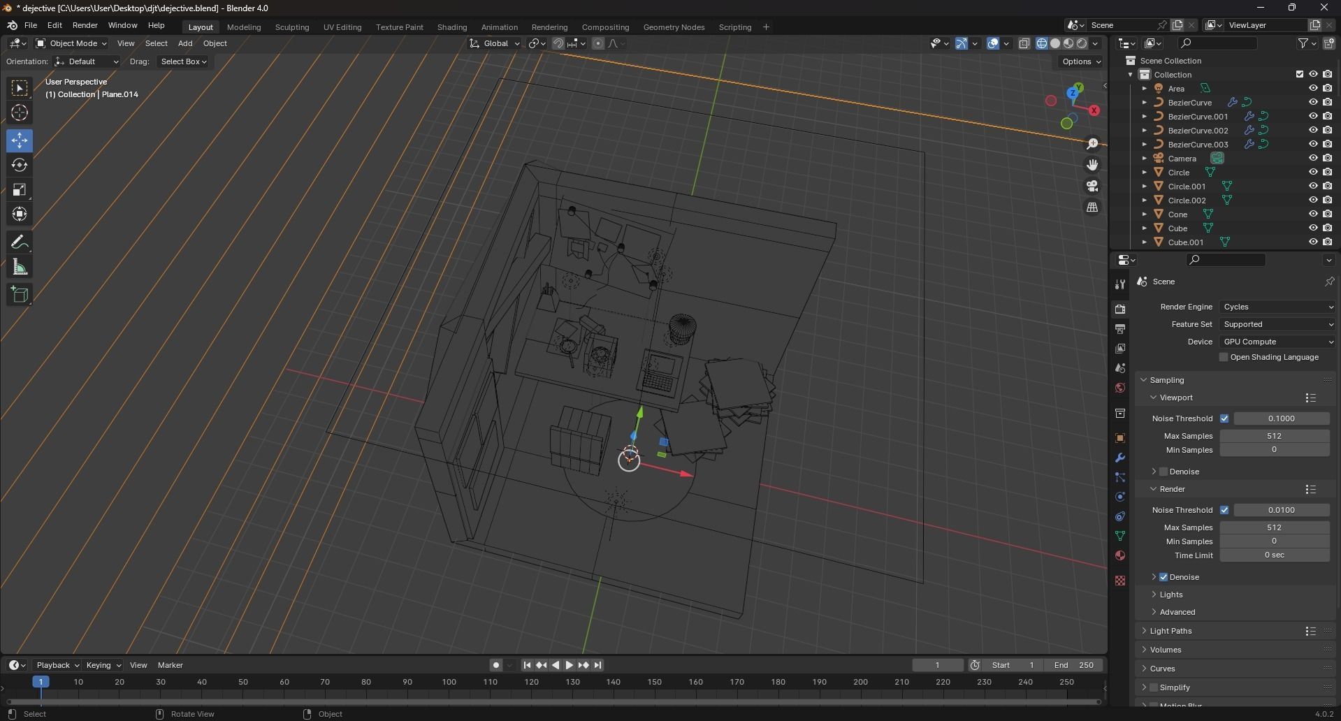 Detective room 3D model_3