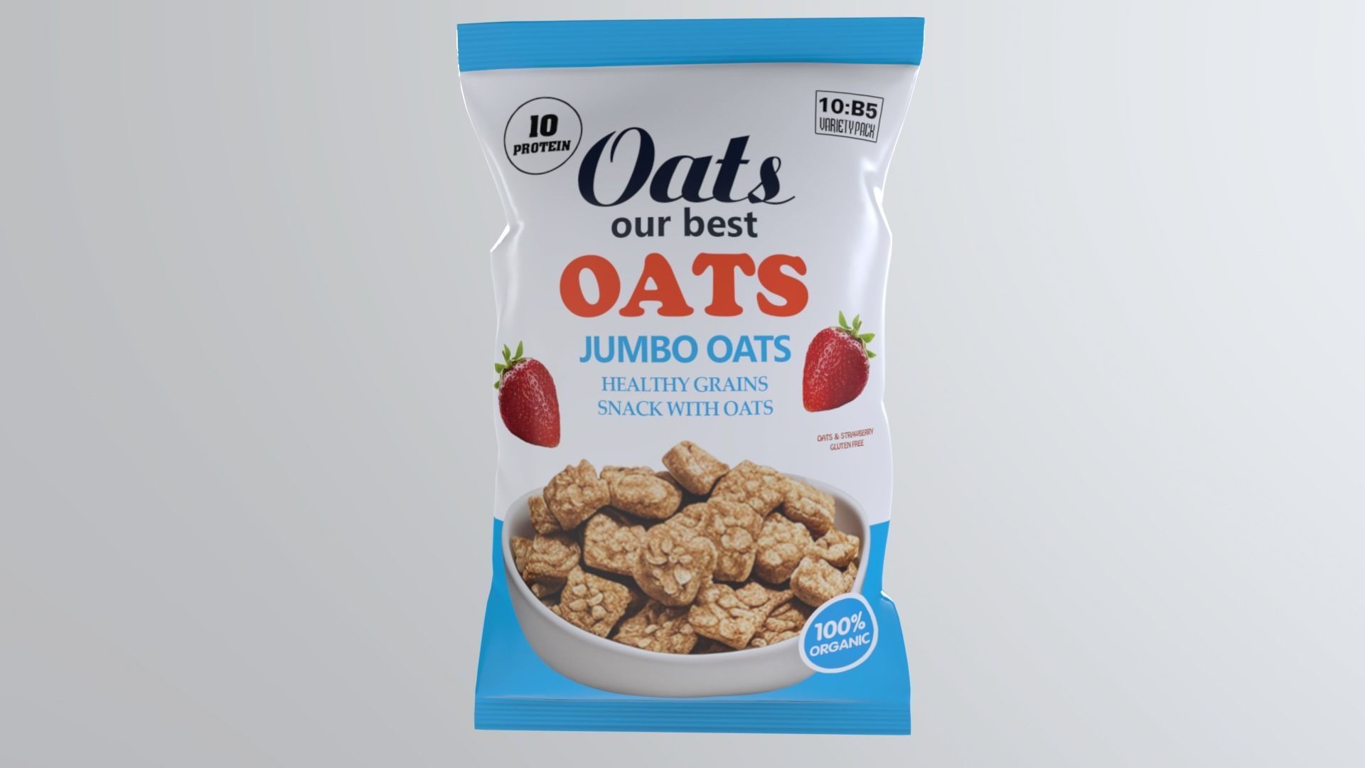 BiscuitSnack Low-poly 3D model_5