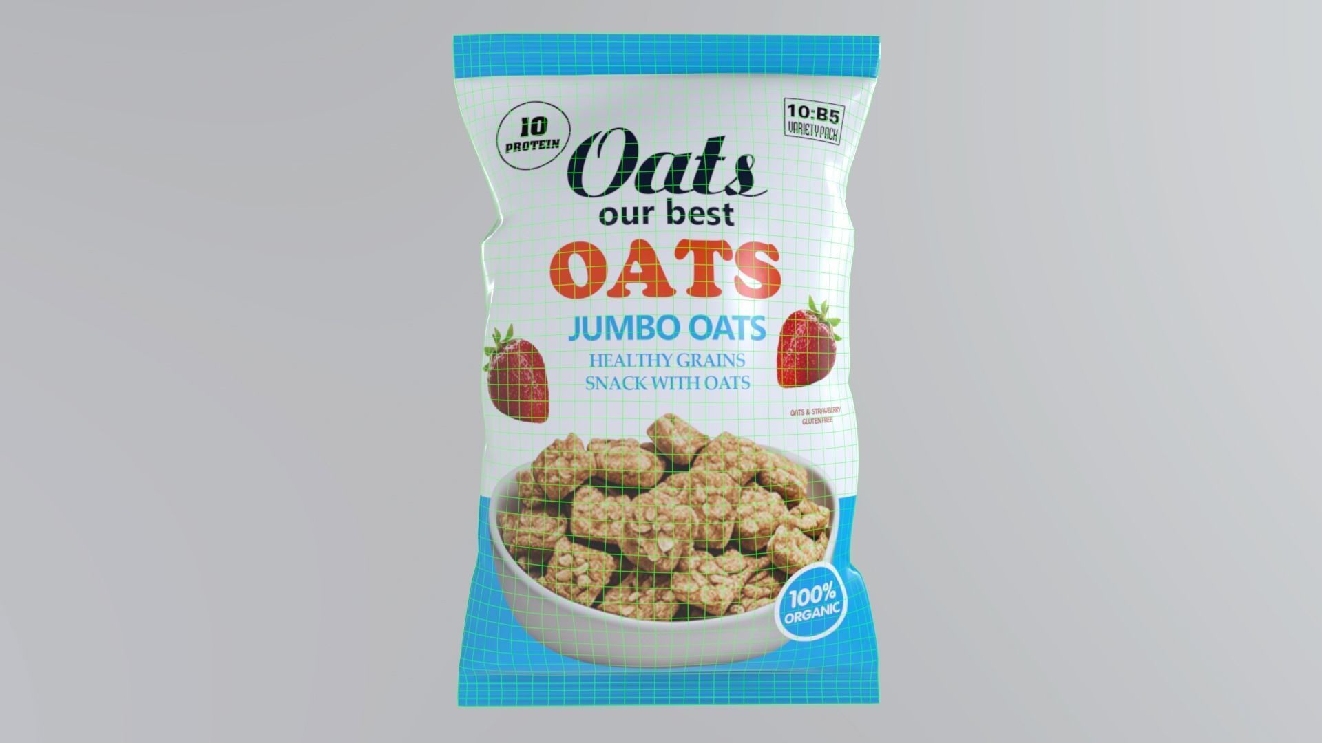 BiscuitSnack Low-poly 3D model_3