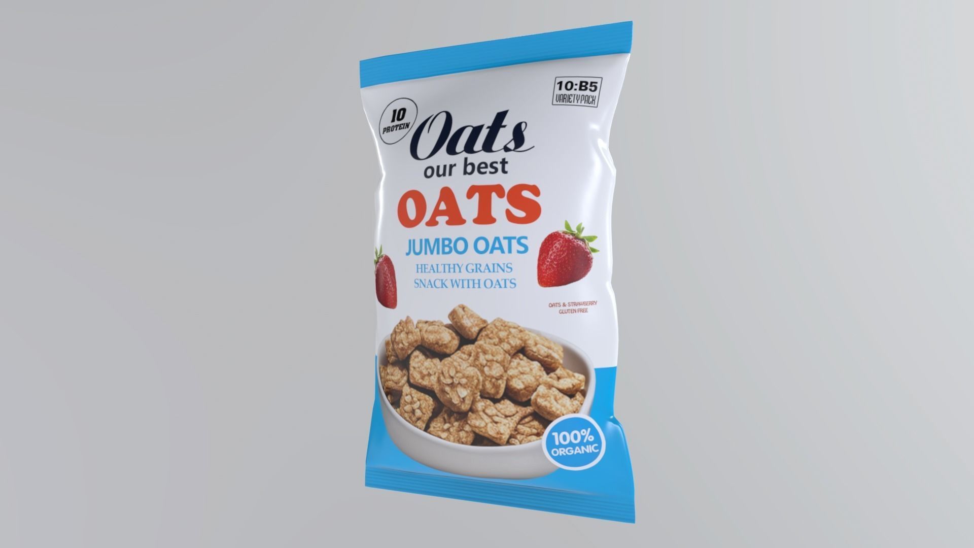 BiscuitSnack Low-poly 3D model_10