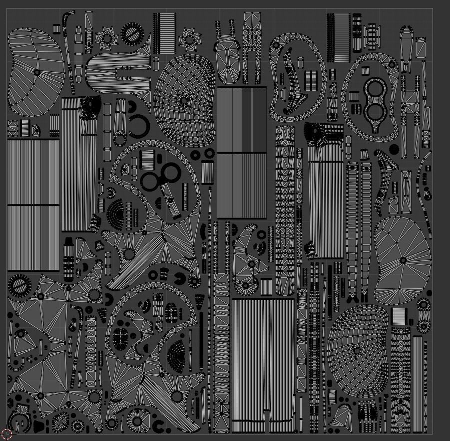 Remington Double Derringer Model 95 Low-poly 3D model_7