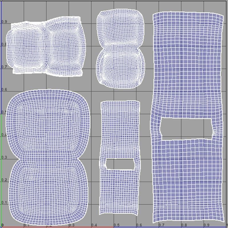 EuropeanStyleButter Low-poly 3D model_7