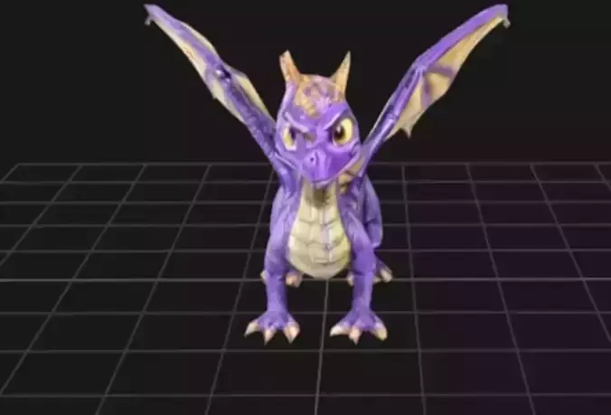 An legendary pack of Spyro models