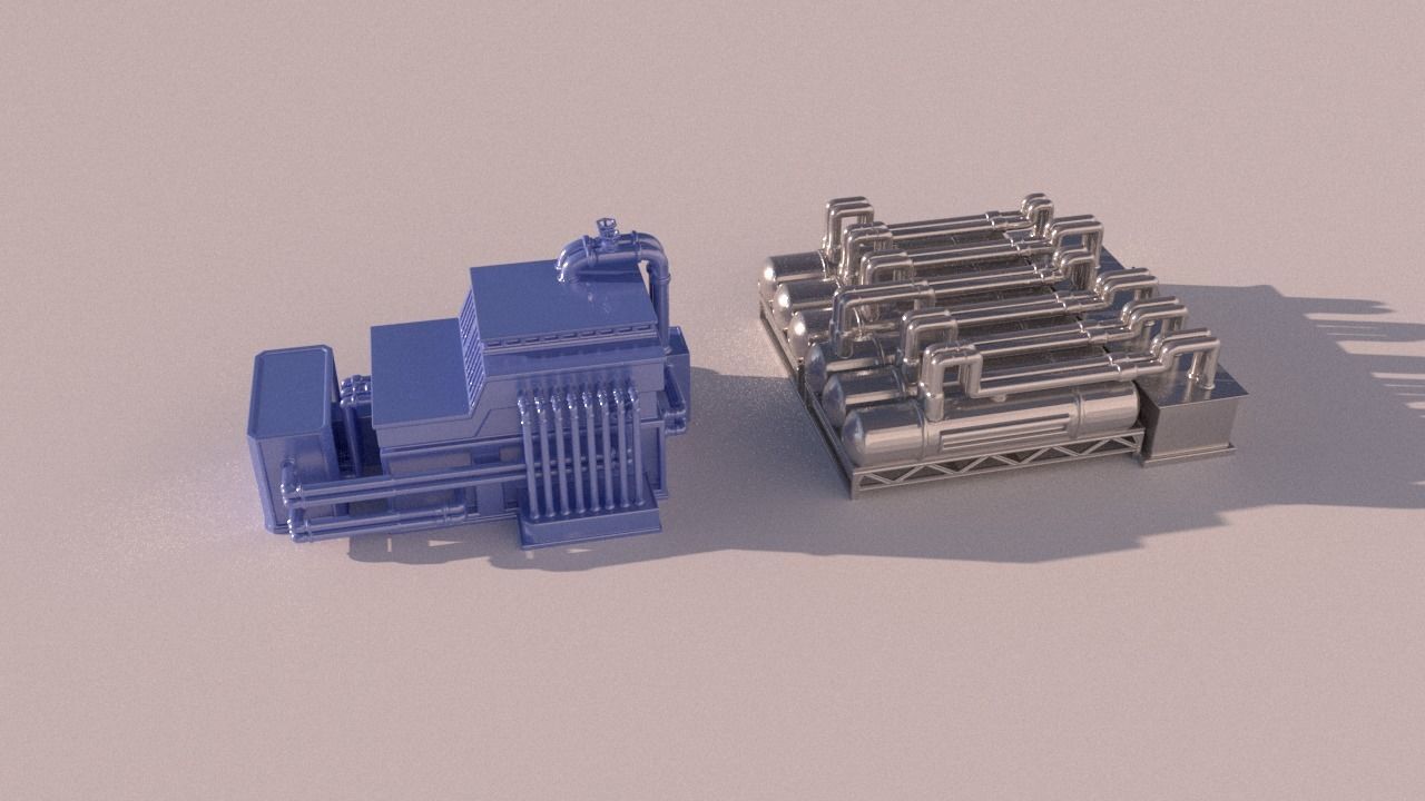 OilRig for 3Dprint 3D print model_12