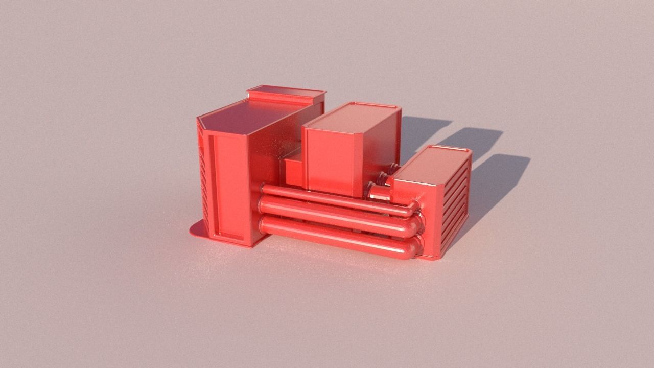 OilRig for 3Dprint 3D print model_11