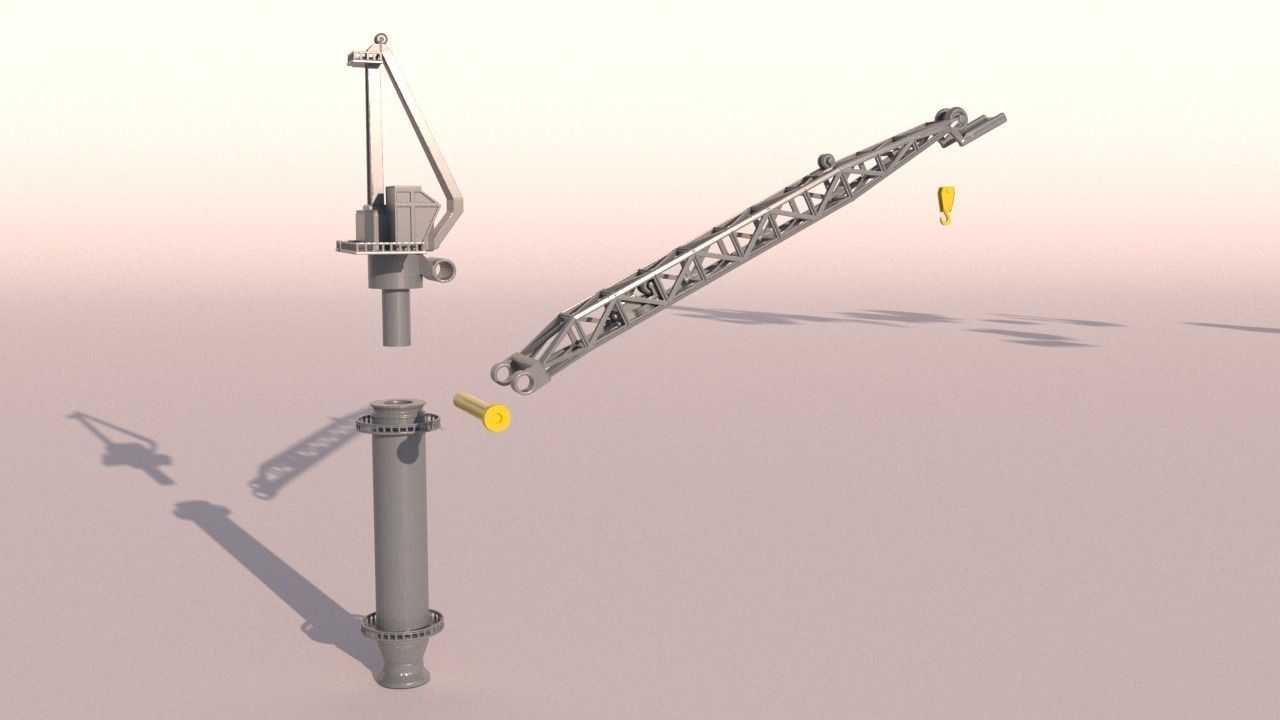 OilRig for 3Dprint 3D print model_15