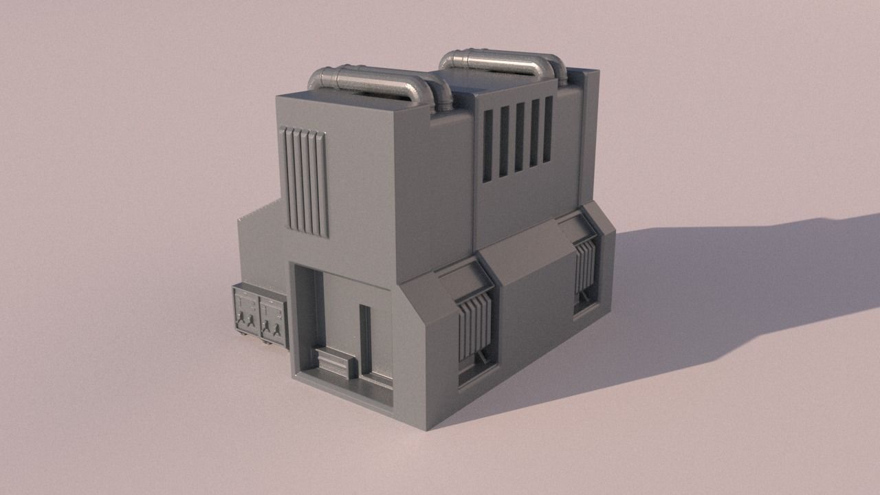 OilRig for 3Dprint 3D print model_14