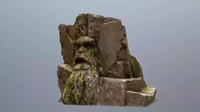 Face of the mountain