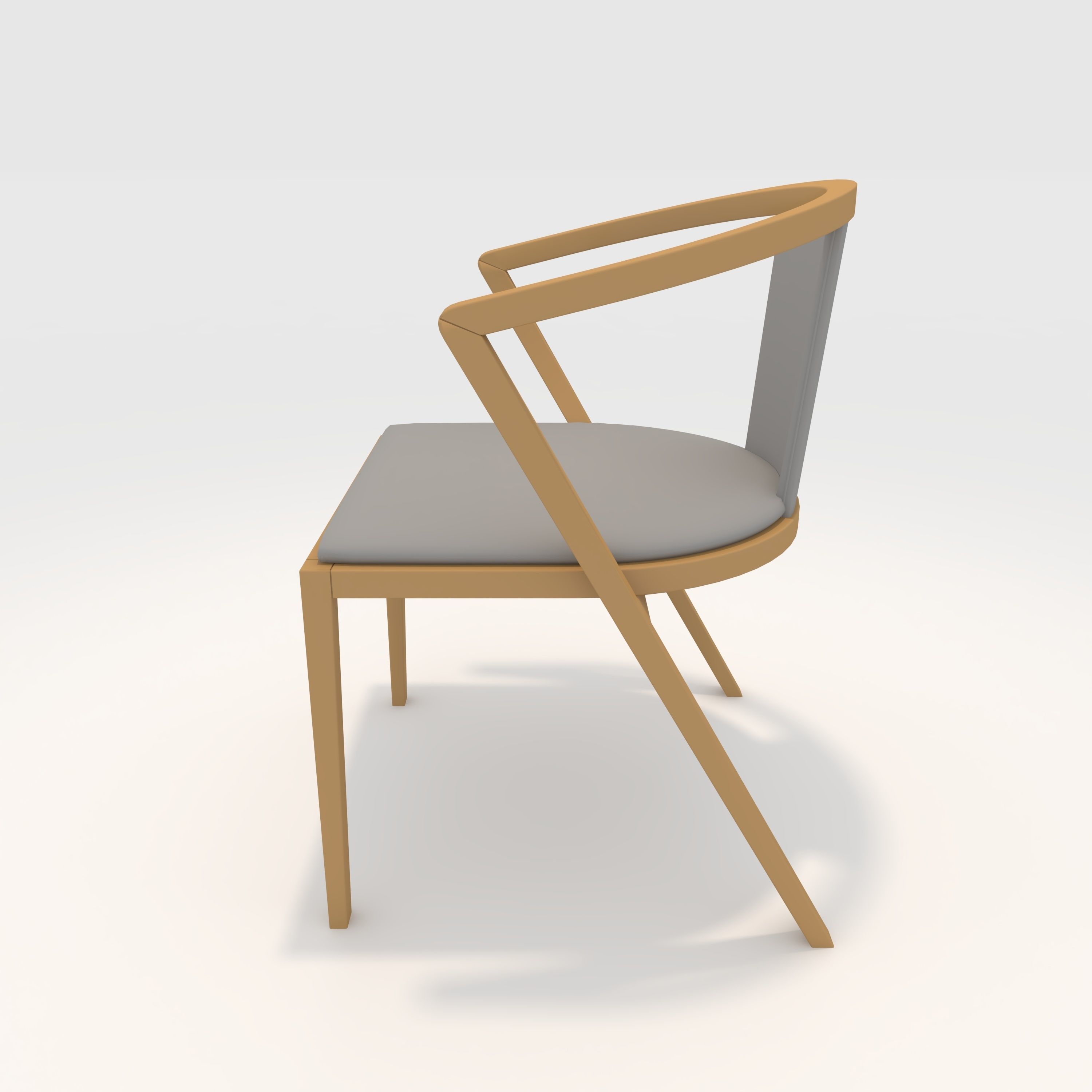 Armchair 15 3D model_4