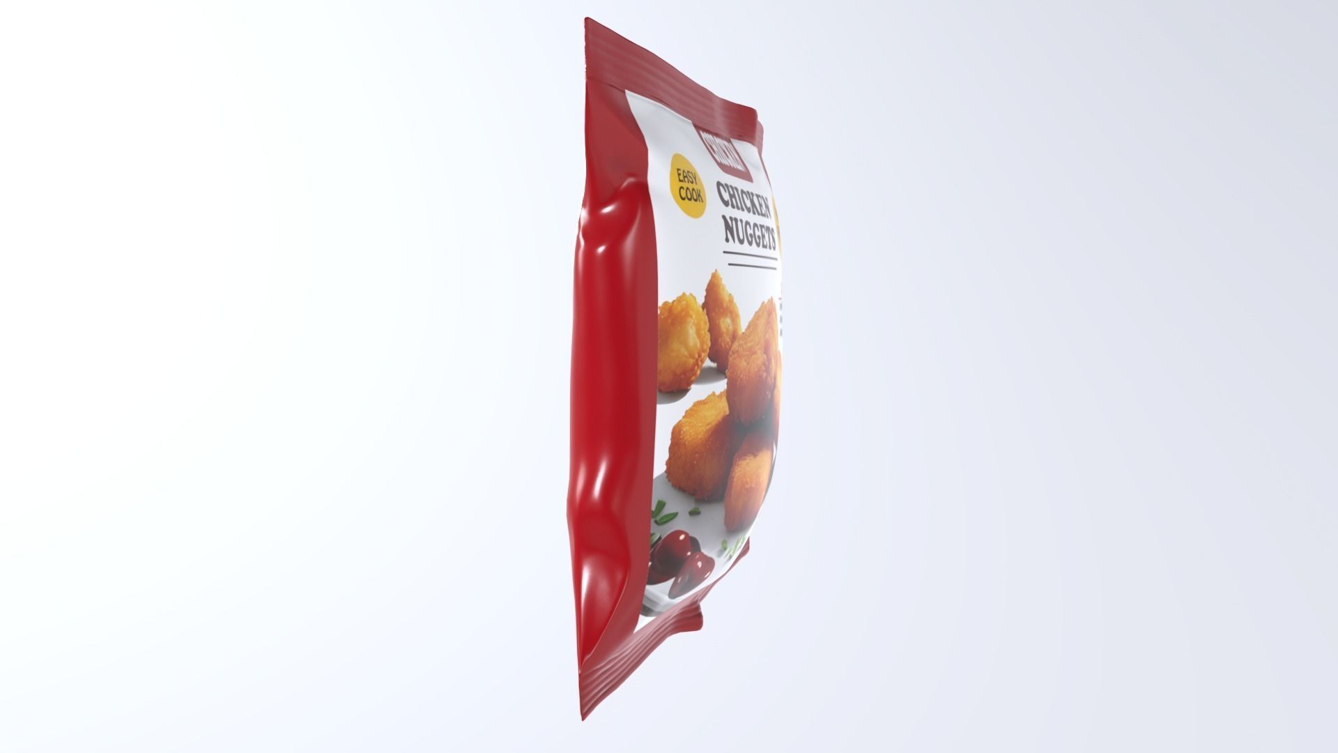 ChickenNuggets Low-poly 3D model_6