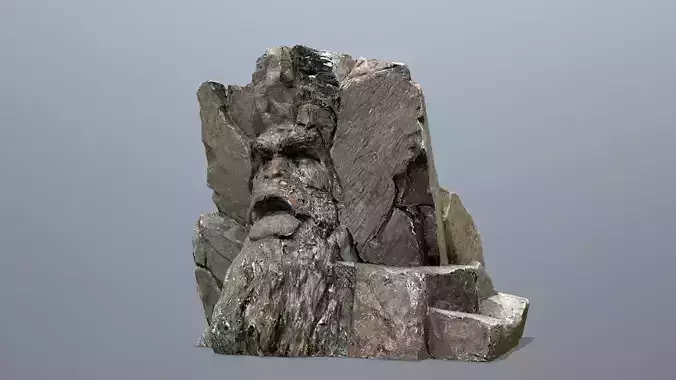 Face of the mountain