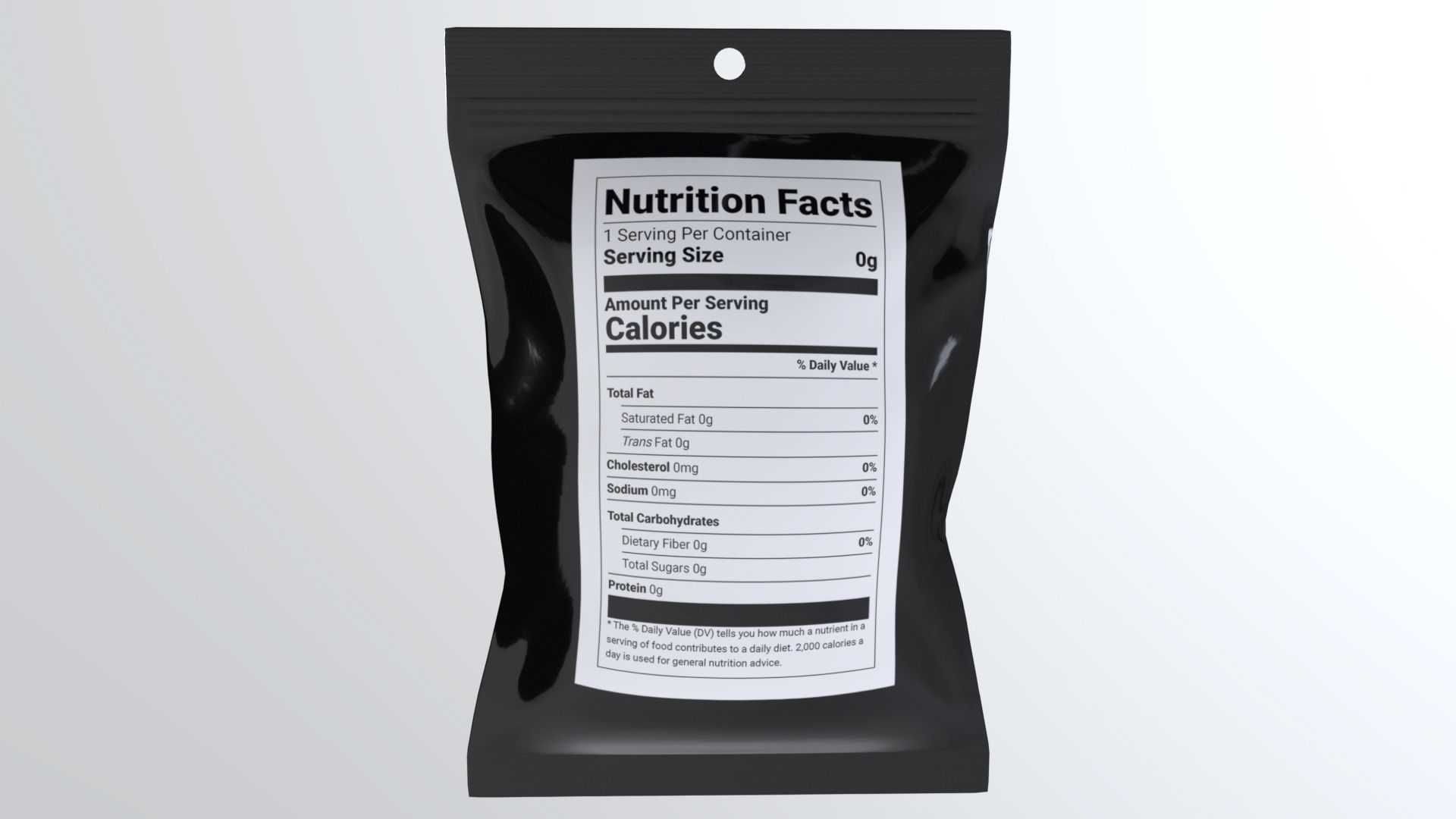 DriedSquidSnacks Low-poly 3D model_10