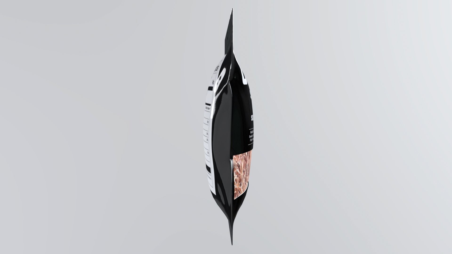 DriedSquidSnacks Low-poly 3D model_2