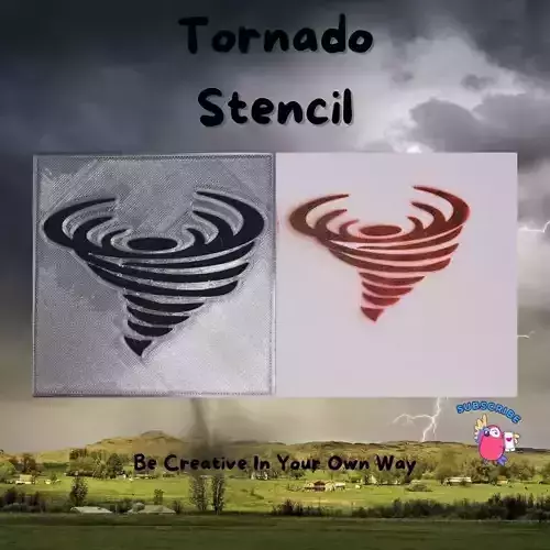 Tornado Stencil