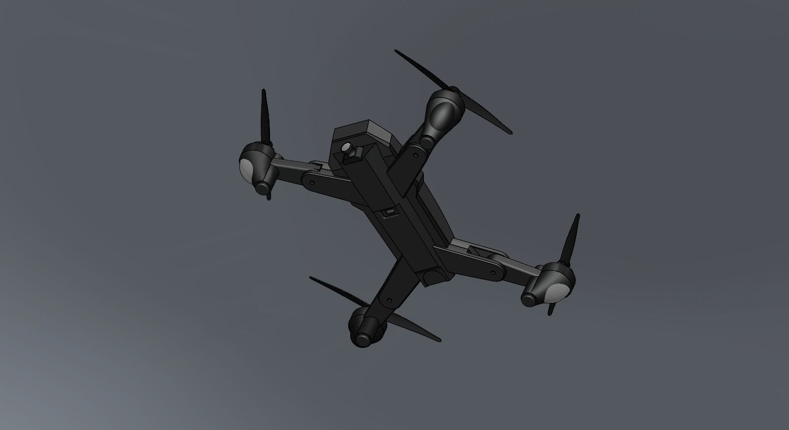 Drone M3T Low-poly 3D model_7
