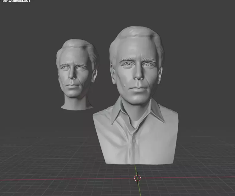 Sam Rockwell 3D print model_0