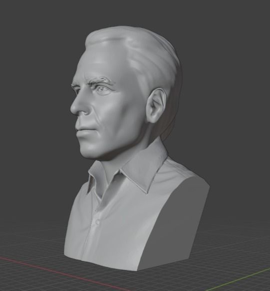 Sam Rockwell 3D print model_5