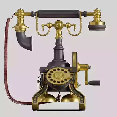 Golden Eiffel Tower Phone