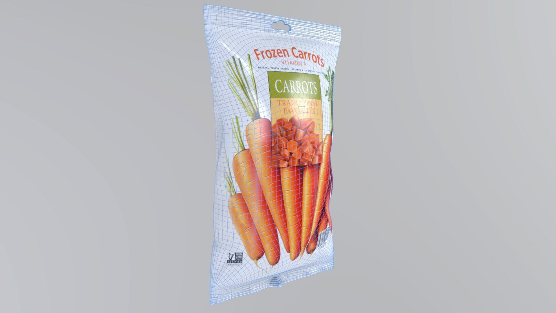 FrozenCarrots Low-poly 3D model_9