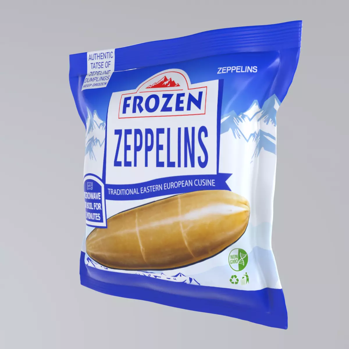 FrozenZeppelins Low-poly 3D model_0