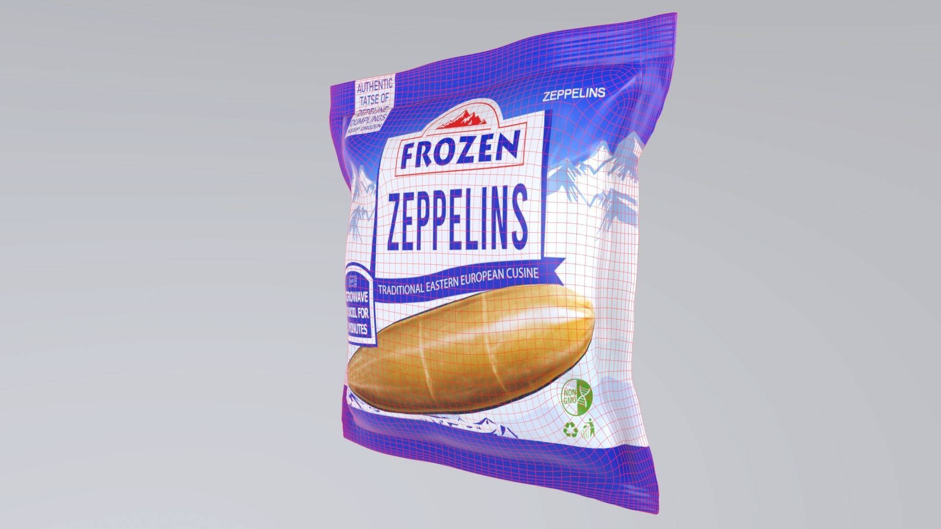 FrozenZeppelins Low-poly 3D model_8