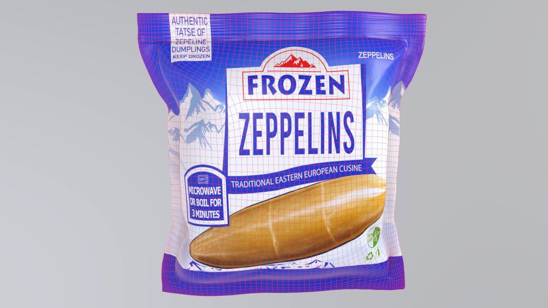 FrozenZeppelins Low-poly 3D model_9