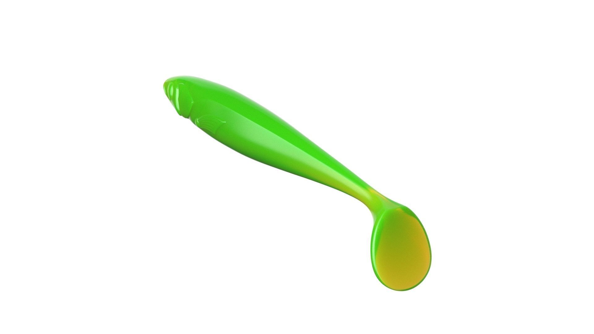 Soft fishing lure 130mm 3D print model_14