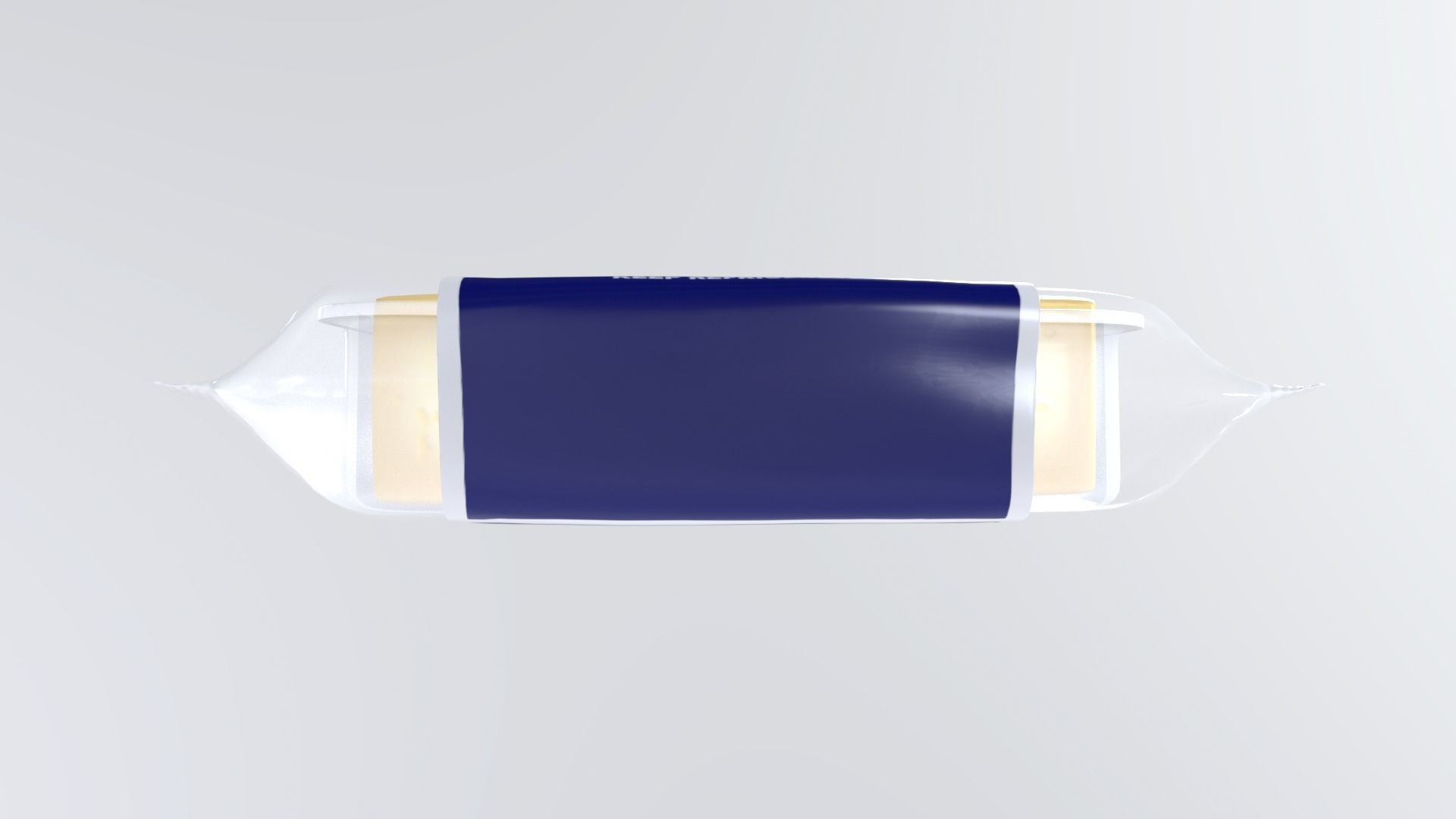 Cheese Low-poly 3D model_10