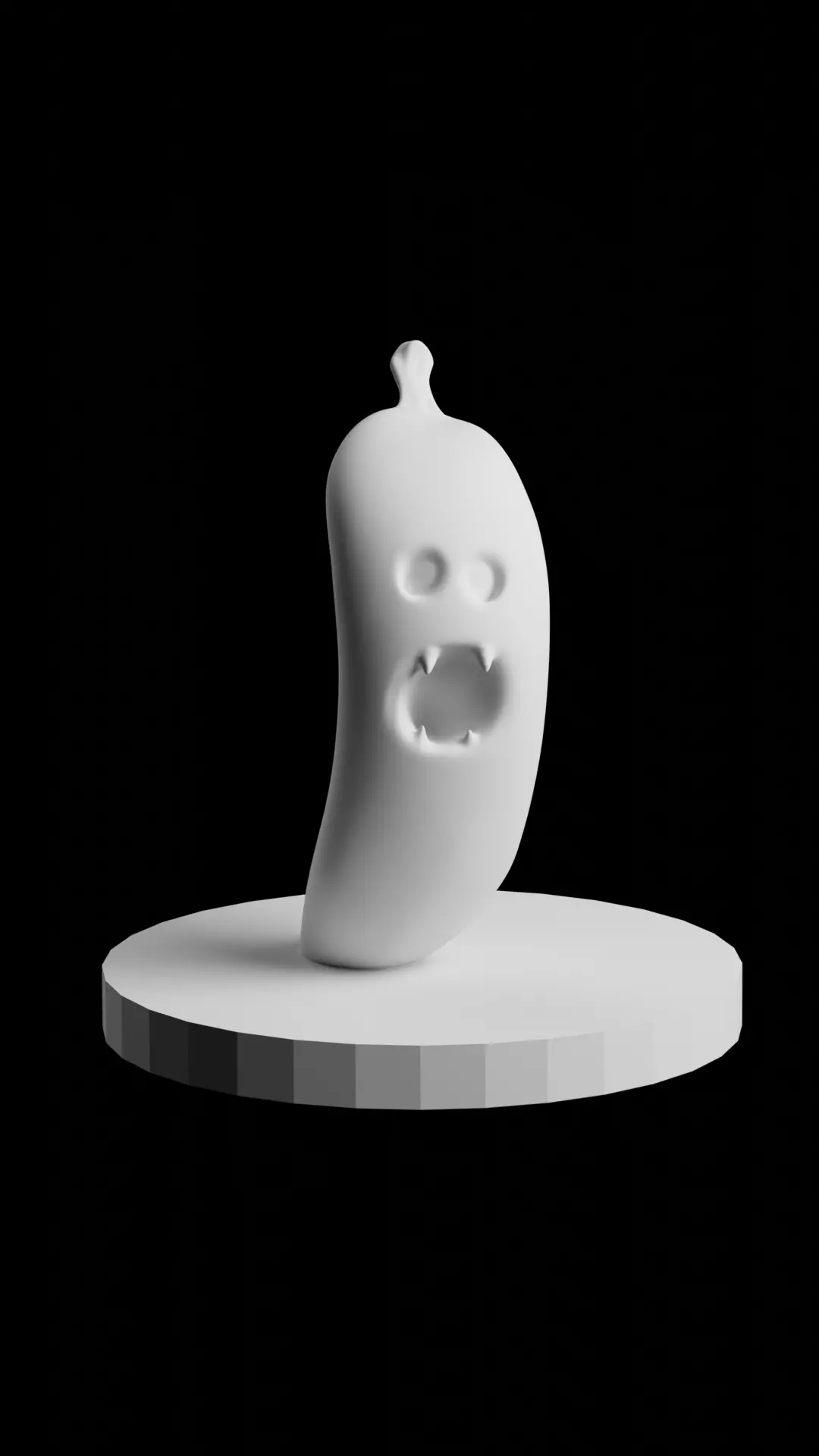 BANANA MONSTER 3D print model_0