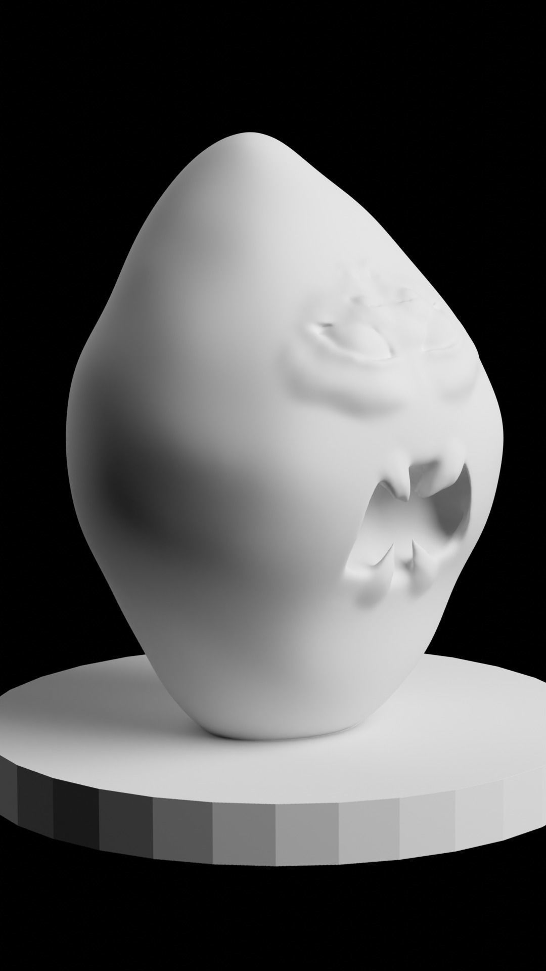 COCONUT MONSTER 3D print model_2