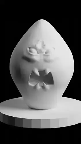 COCONUT MONSTER 3D print model